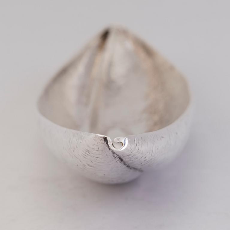 TAPIO WIRKKALA, skål, (916) silver, Kultakeskus, Tavastehus 1967.
