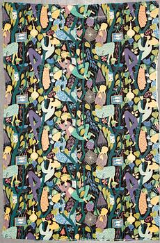 STIG LINDBERG, textile "Melody", Ljungbergs textil 1950s.