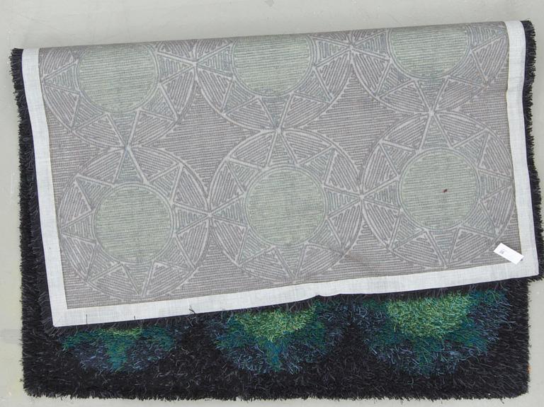 GUNILLA LAGERHEM-ULLBERG, CARPET. "Nova". Almost circular. Design by Gunilla Lagerhem-Ullberg, Kasthall. Around 235x180.
