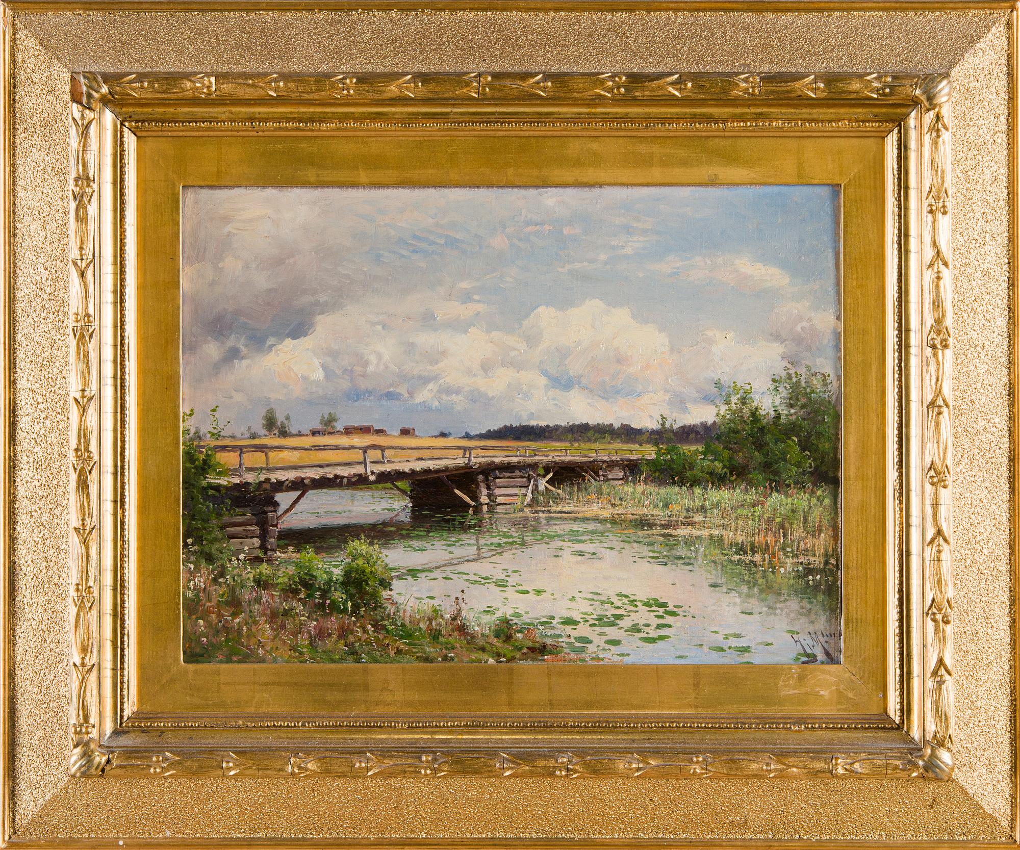 Hjalmar Munsterhjelm, Bridge over the River.