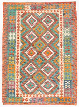 Rug, kilim, approx. 274 x 176 cm.