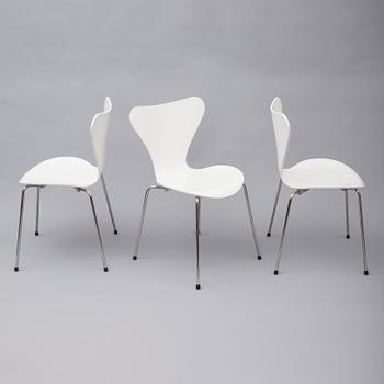 STOLAR, 4 st, "Sjuan" Arne Jacobsen, Fritz Hansen.