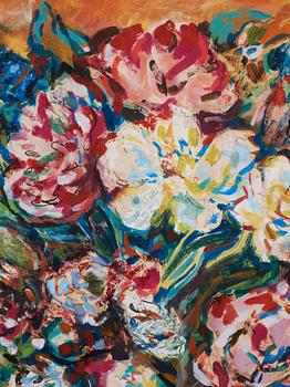Albin Amelin, Flowers in vase.