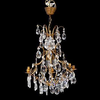 A late 20th century chandelier.