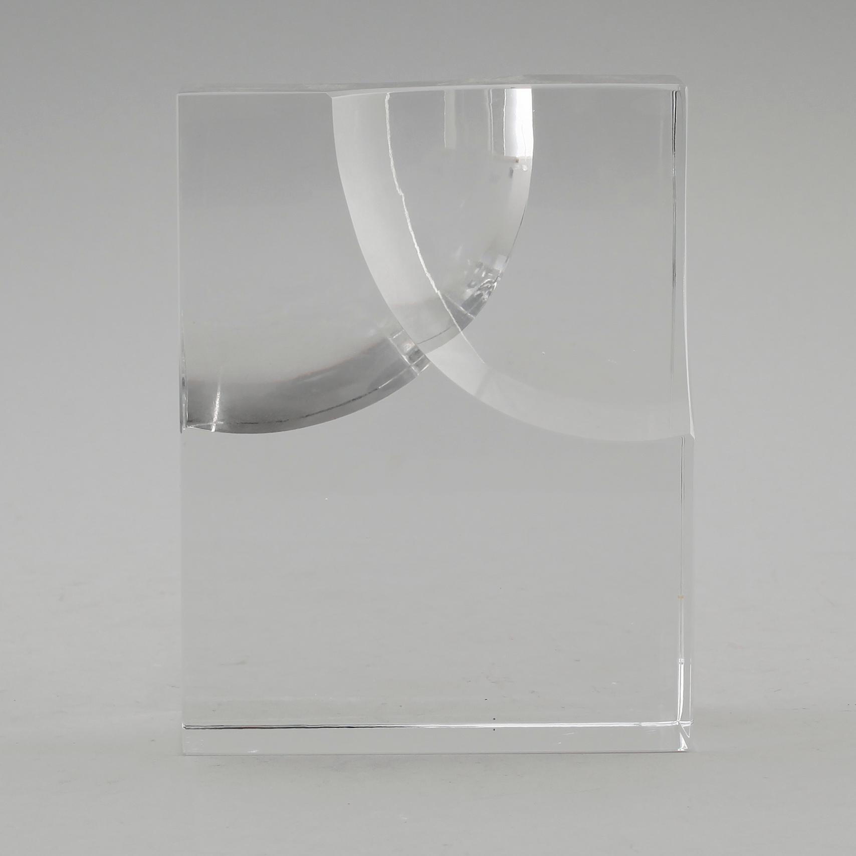 SKULPTUR, glas, Sven Palmqvist, Expo, Orrefors.