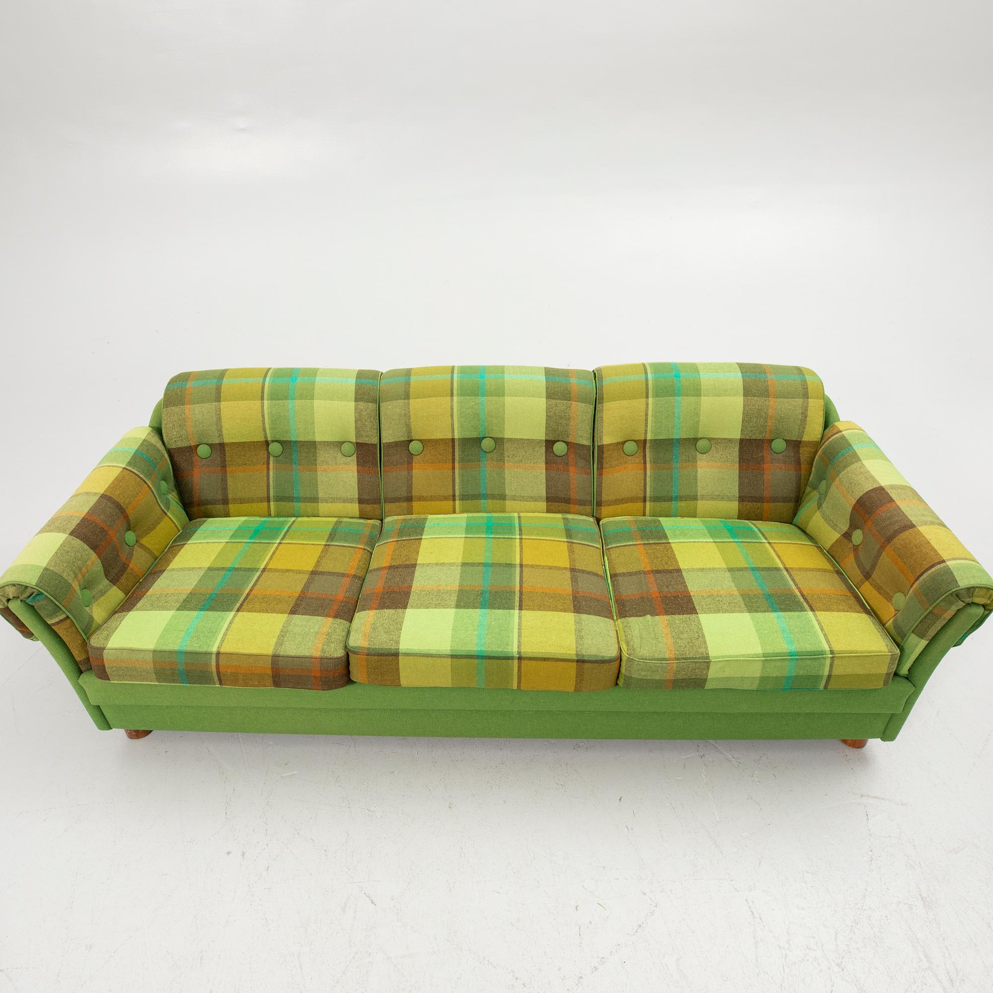 Three-seater sofa, Bröderna Andersson, 1970s.