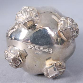 STRÖARE, 3 st, sterlingsilver, rokokostil, 1900-tal. 217 gram.