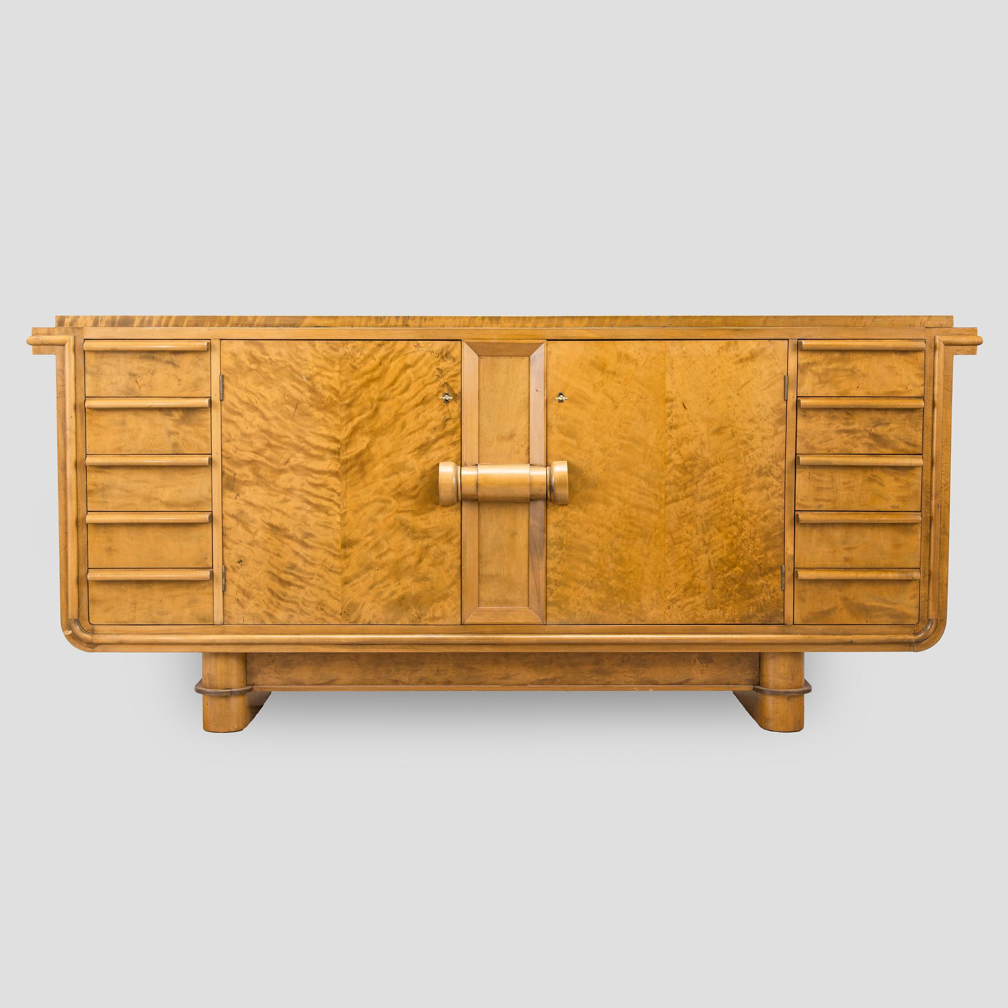 A late 1930s 'Paris' side board /cupboard model 290, Asko, Finland.