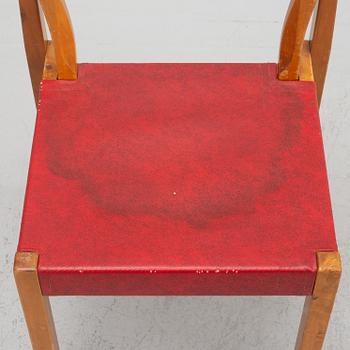 Three chairs from Gemla, Diö, mid 20th century.