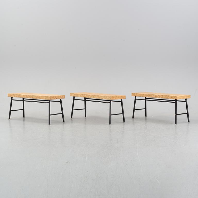 Ilse Crawford, bänkar, 3 st, "Sinnerlig" för IKEA.