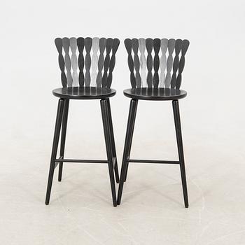 Lisa Hilland, Barstools a pair "Spira" for Mylhta 2000s.