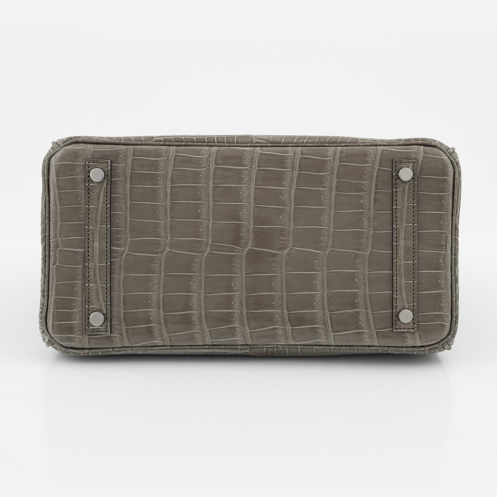 Hermès, A 'Birkin 30 crocodile' bag, 2019.