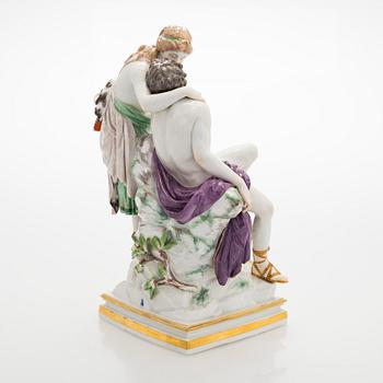 A porcelain figure group, probably Meissen, early 1900s.