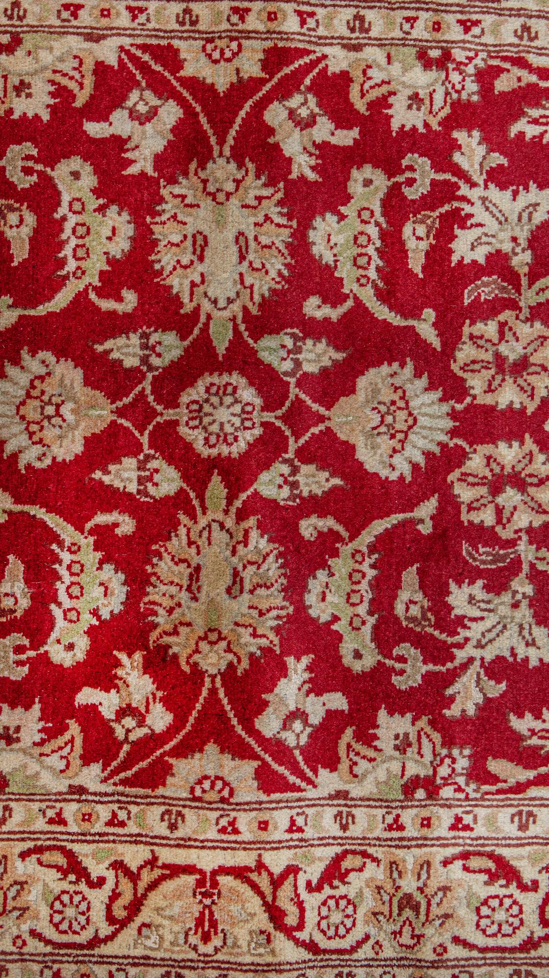 A runner, Kashmir, ca 313 x 79 cm.