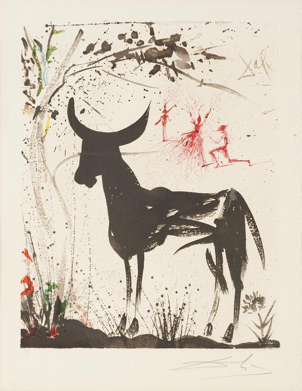 Salvador Dalí, "Awaiting the Fray", Ur Carmen.