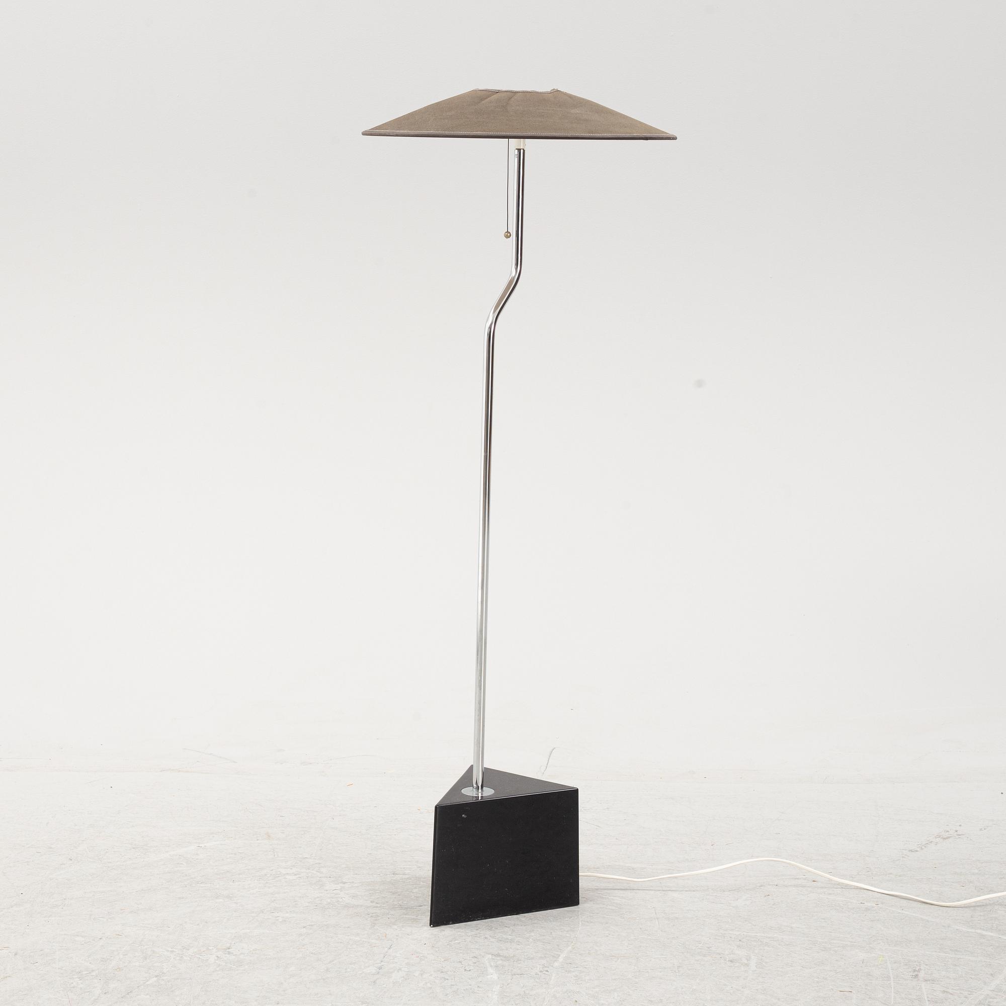 Lars Bessfelt & Christian von Sydow, golvlampa, "Triggy", Ateljé Lyktan, Åhus, 1980-tal.