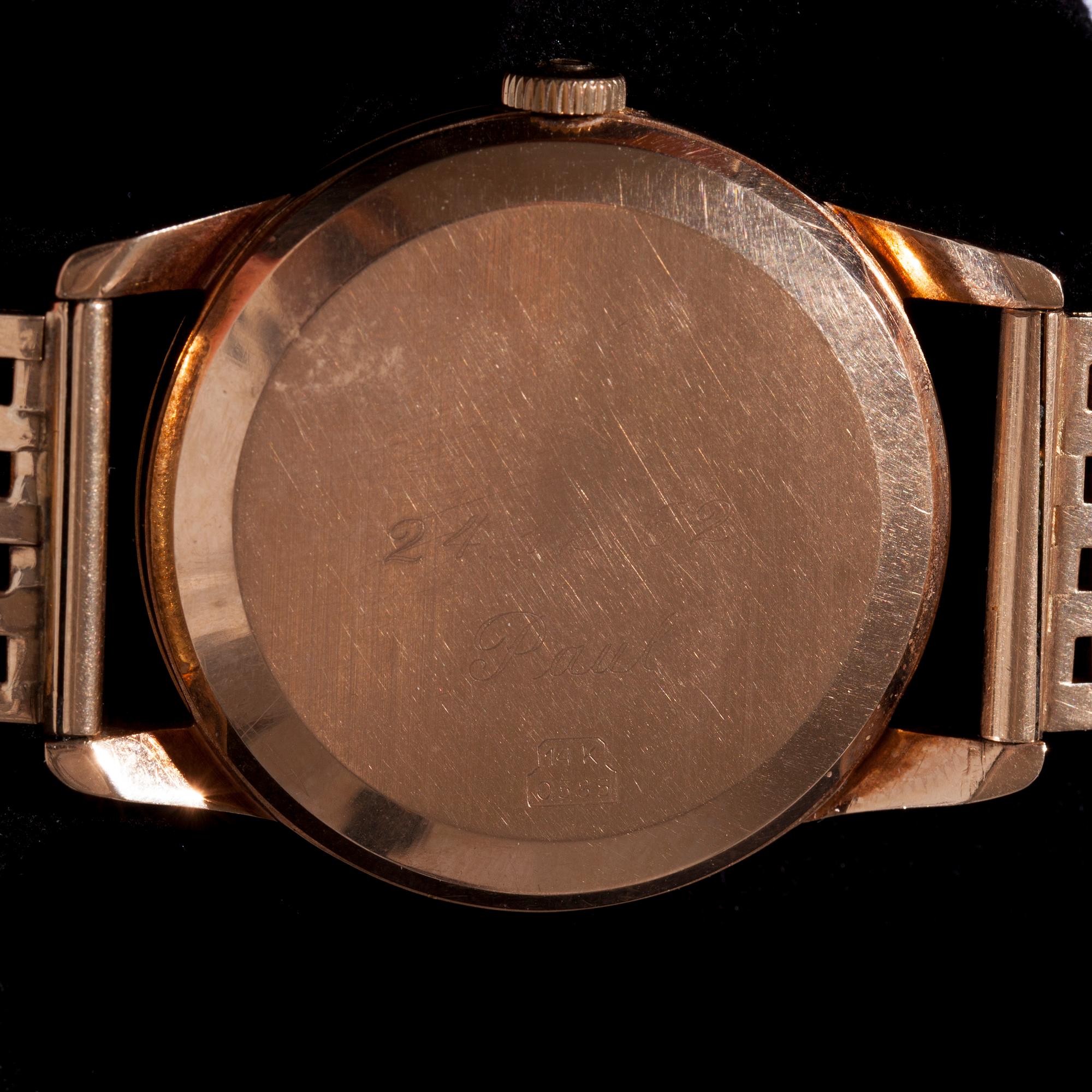 ARMBANDSUR, herr, guld 14 K, Omega 1960-tal.