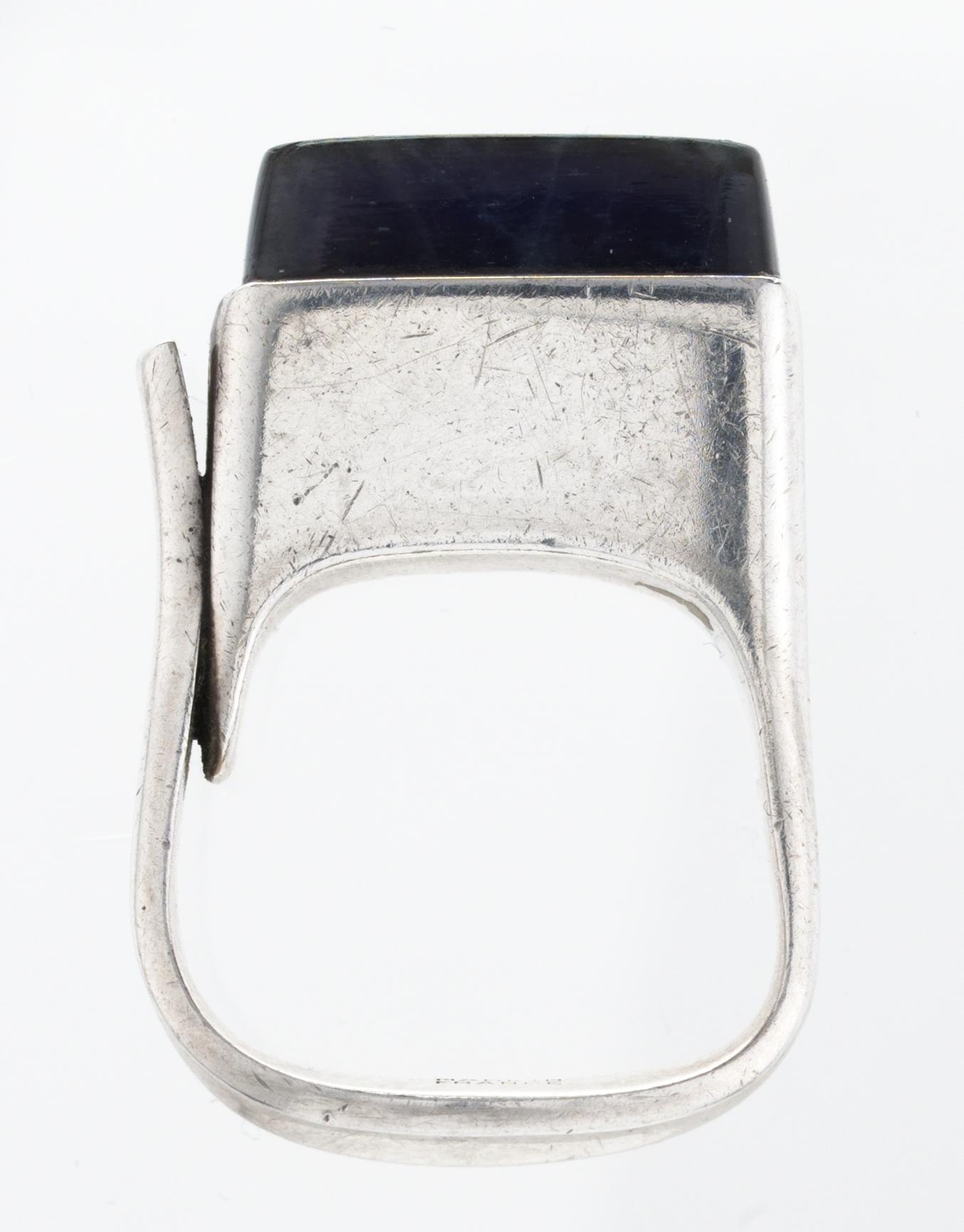 Vivianna Torun Bülow-Hübe, VIVIANNA TORUN BÜLOW HÜBE, ring, egen verkstad Frankrike 1960-tal.