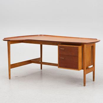 Arne Vodder, a teak desk "Bo-852, Bovirke, Denmark 1950s.