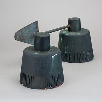 VÄGGLAMPA, 1900-talets mitt.