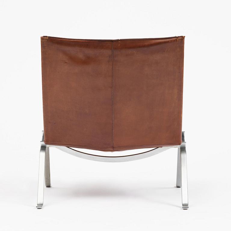 Poul Kjaerholm, a "PK22" easy chair, E. Kold Christensen, Denmark.
