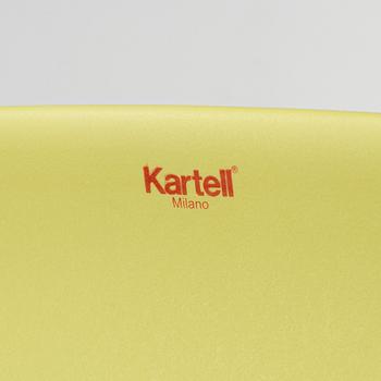 Philippe Starck, karmstolar, 4 st, "A.I. Chair", Kartell, Italien, formgiven 2019.