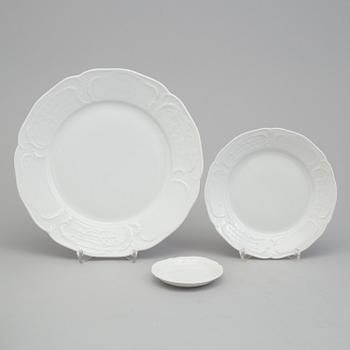 A Rosenthal 'Sanssouci' 61+1 pcs porcelain service, Germany second half of 20th century.