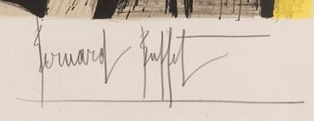 BERNARD BUFFET, serigraphy, signed and dated -64.