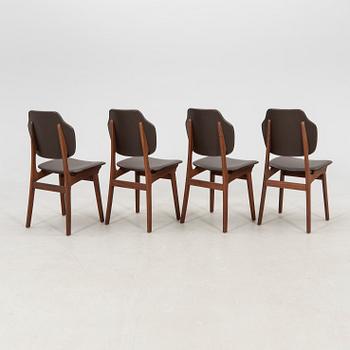Chairs, 4 pieces, Norway 1960/70s.
