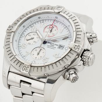 BREITLING, Super Avenger, Chronometre, chronograph, wristwatch, 48,4 mm.