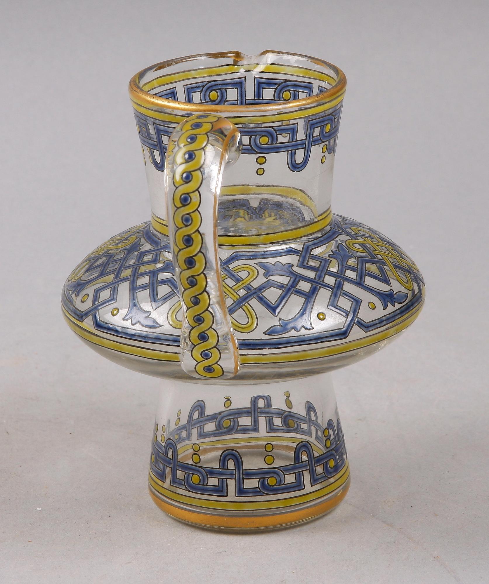 KANNA, glas. Troligen Ryssland. 1800/1900-tal.