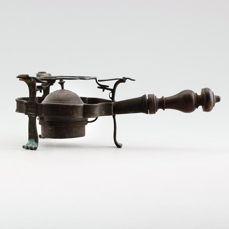 RECHAUD, mässing, möjligen Frankrike, 1700-/1800-tal.