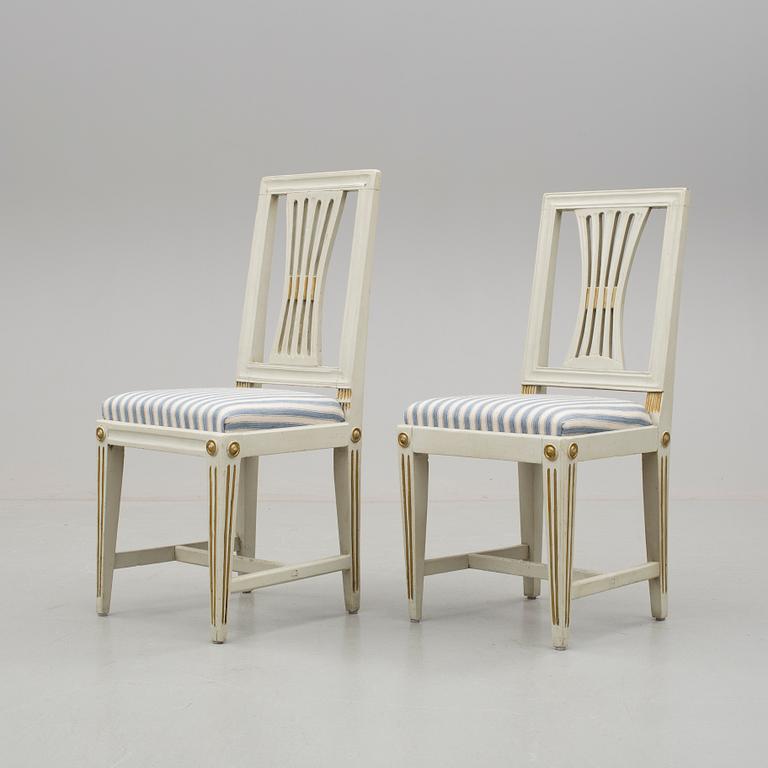 STOLAR, 2st snarlika, sengustavianska, omkring 1800.