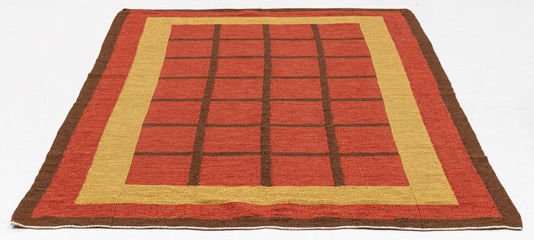 A swedish flat weave, varpet, c 274 x 174 cm.