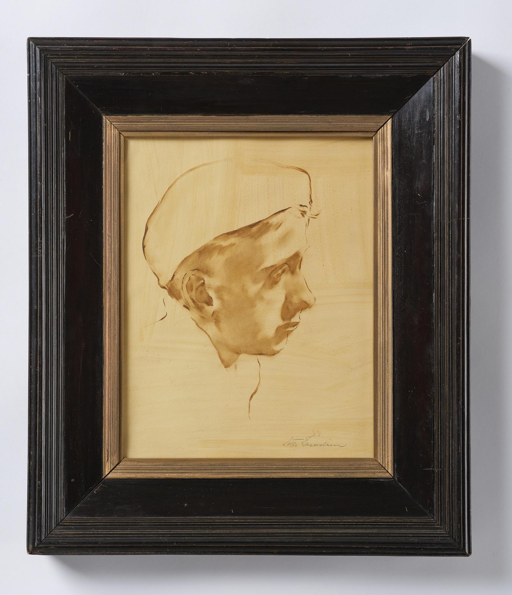 Lotte Laserstein, Boy in profile.