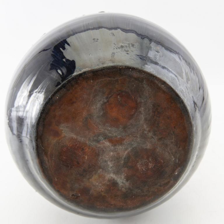 Vase Jugend early 20th century glazed stoneware.