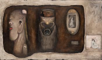 Erkki Auvinen, oil on canvas, signed and dated -68.