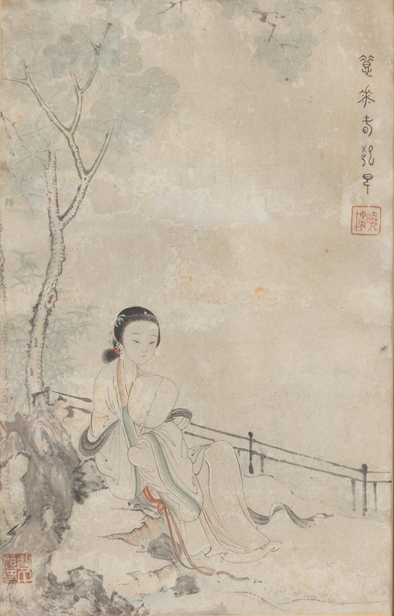 Follower of Fei Danxu (1801-1850), The Four Seasons, around 1900.