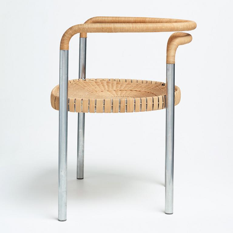 Poul Kjaerholm, a "PK 12" chair, edition E Kold Christensen, Denmark ca 1962.