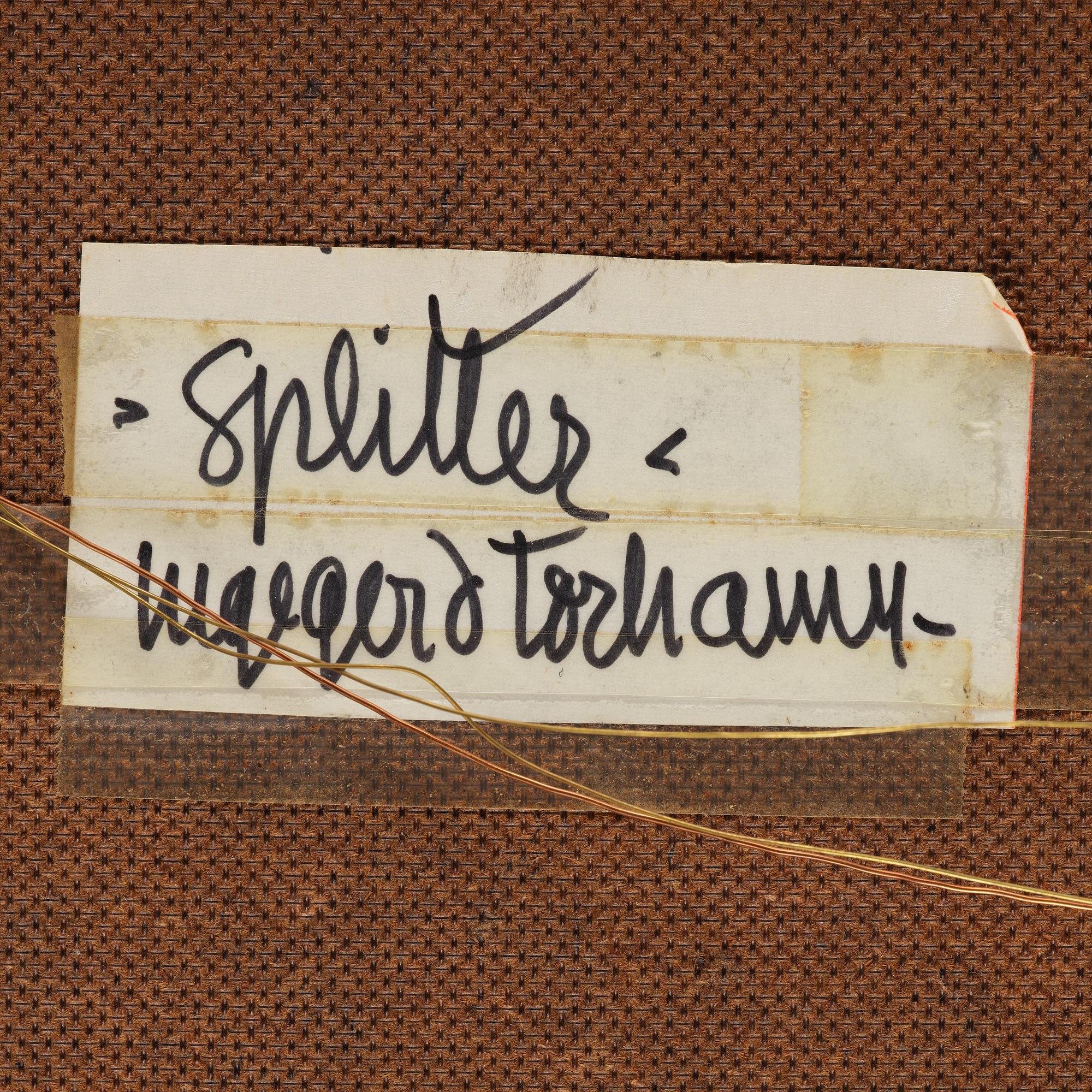 Ingegerd Torhamn, ”Splitter”.