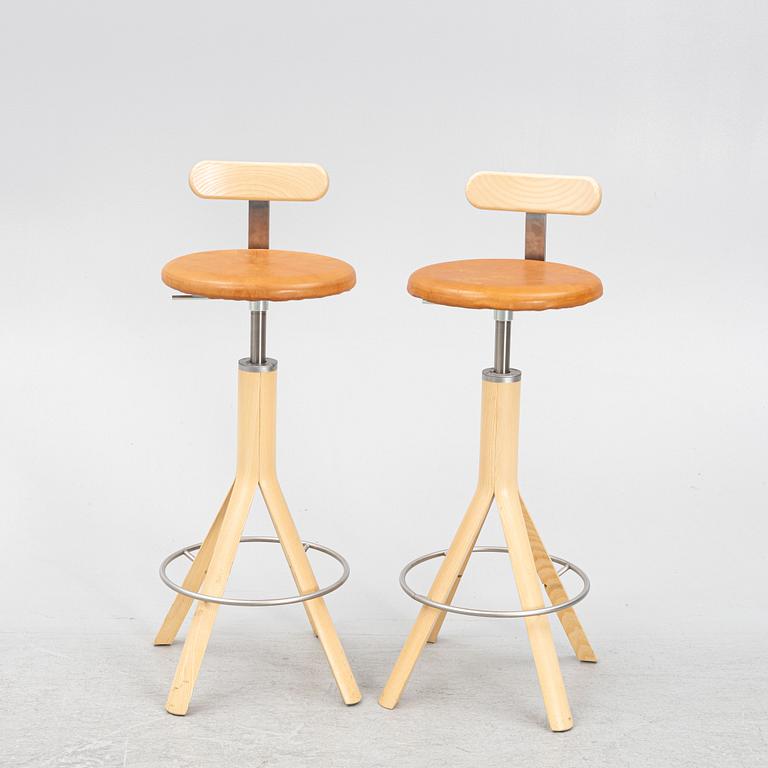Pierre Sindre & Patrik Bengtsson, fiver 'Pop' bar chairs, Gärsnäs, 2017.