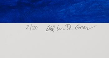 Carl Johan De Geer, "Vännerna".