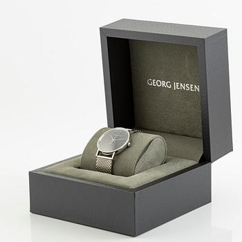 Georg Jensen, design Henning Koppel, wristwatch, 38.5 mm.