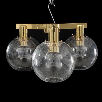 HANS-AGNE JACOBSSON, a pair ceiling lamp, modell  PastoralT 376/3 Markaryd second half of 20th century,