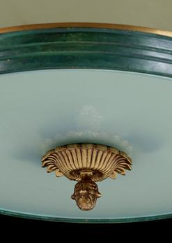 TAKLAMPA, art deco, 1930/40-tal. Höjd ca92 cm.