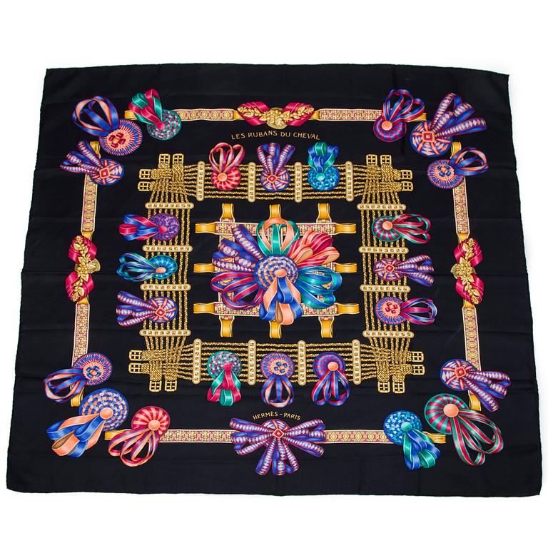 SCARF, "Les Rubans du Cheval", Hermès.