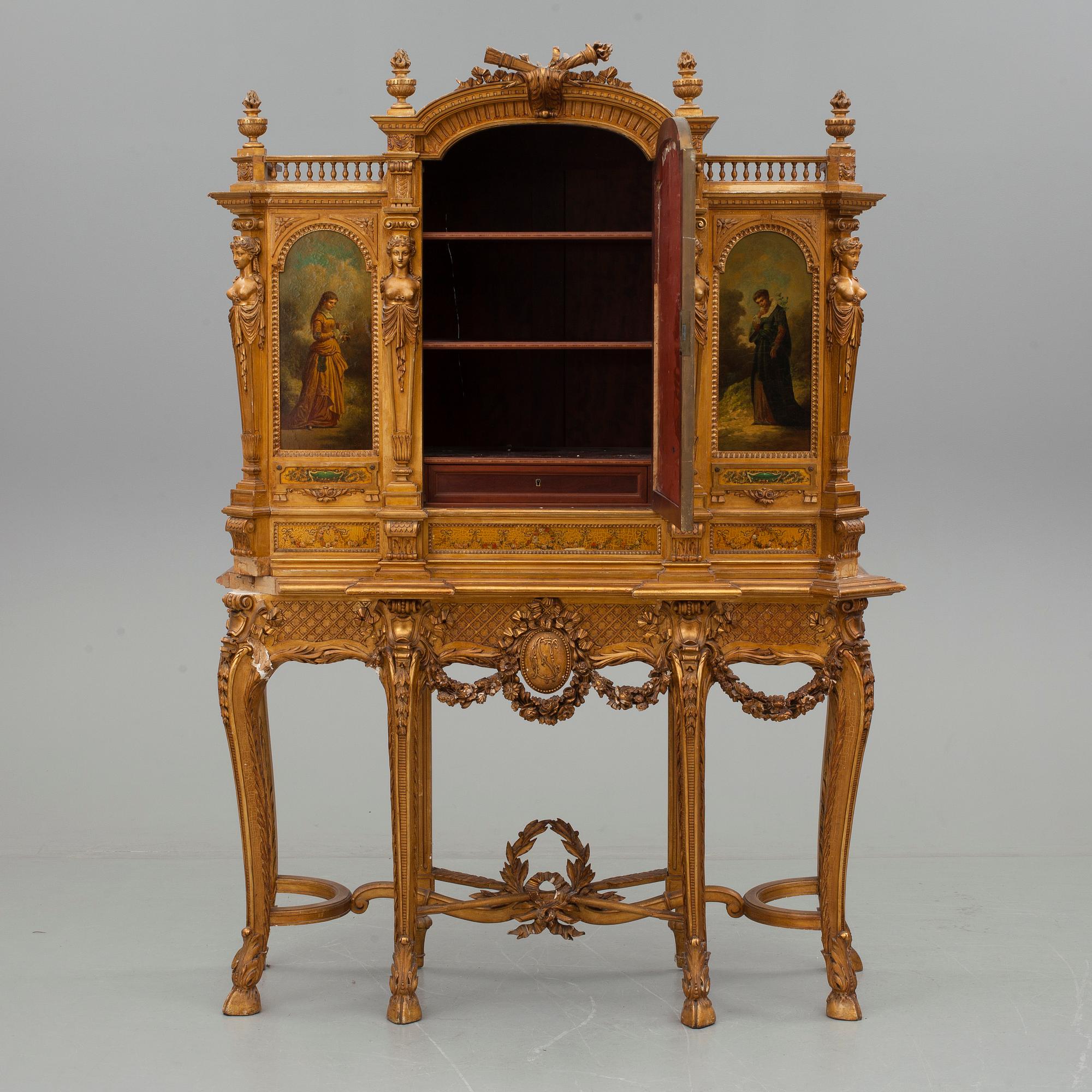 SKÅP, märkt Merlin - A place Vendome, 1800-talets slut.