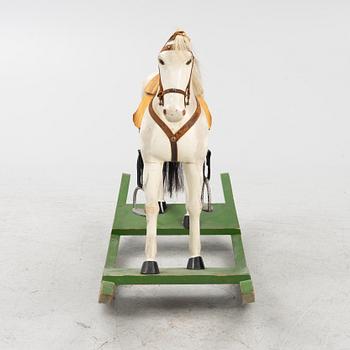 Gunghäst, tidigt 1900-tal.