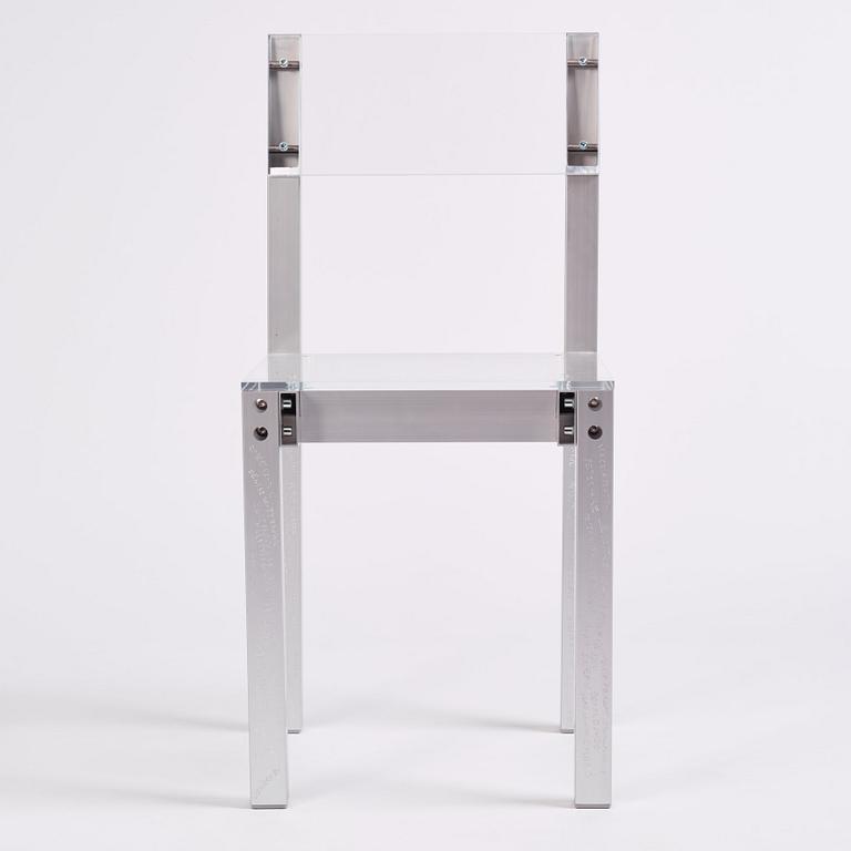Fredrik Paulsen, stol, unik, "Chair One, Heroes", JOY, 2024.