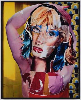 Daniel Gordon, "Portrait in Yellow and Blue", 2012.